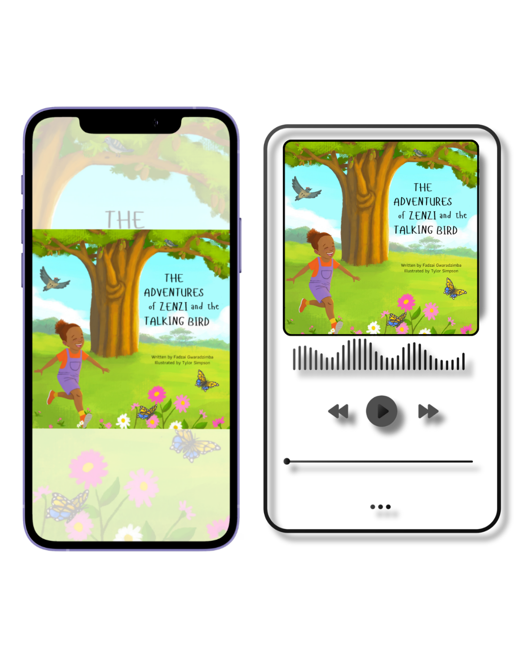 The Adventures of Zenzi and the Talking Bird — Bundle eBook & Livre Audio