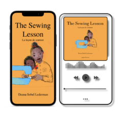 La leçon de couture - Edition Bilingue — Bundle eBook & Livre Audio